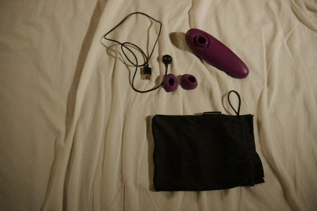 Womanizer - de luchtdruk vibrator, Ophalen of Verzenden, Gebruikt
