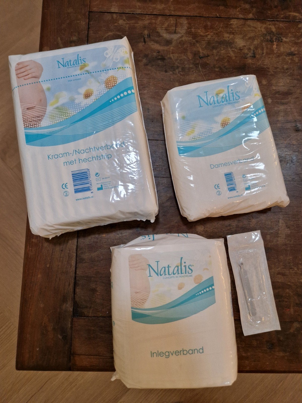 Natalis Kraamverband, Damesverband en Inlegverband - Nieuw, Ophalen, Nieuw