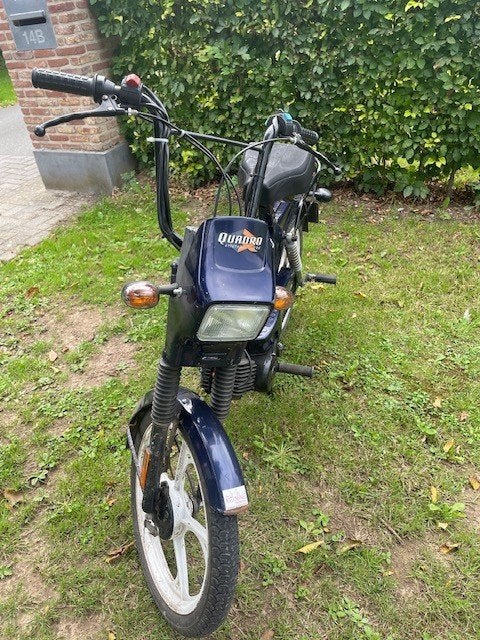 Tomos Quadro 50cc met werkende kilometerteller, Fietsen en Brommers, Ophalen, Gebruikt, Tweetakt, Tomos