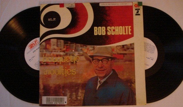 Bob Scholte - Bouquetje viooltjes, Gebruikt, 10 inch, Overige genres, Ophalen of Verzenden