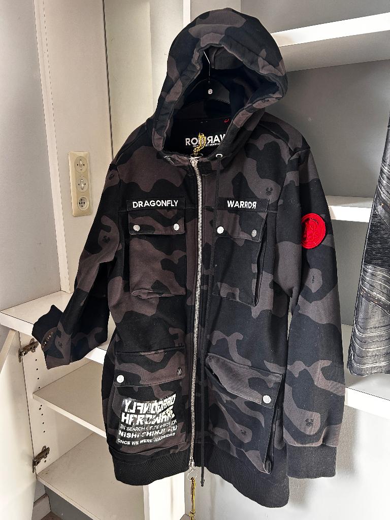 Vest  warrior, Ophalen of Verzenden, Zo goed als nieuw, Maat 52/54 (L), Zwart