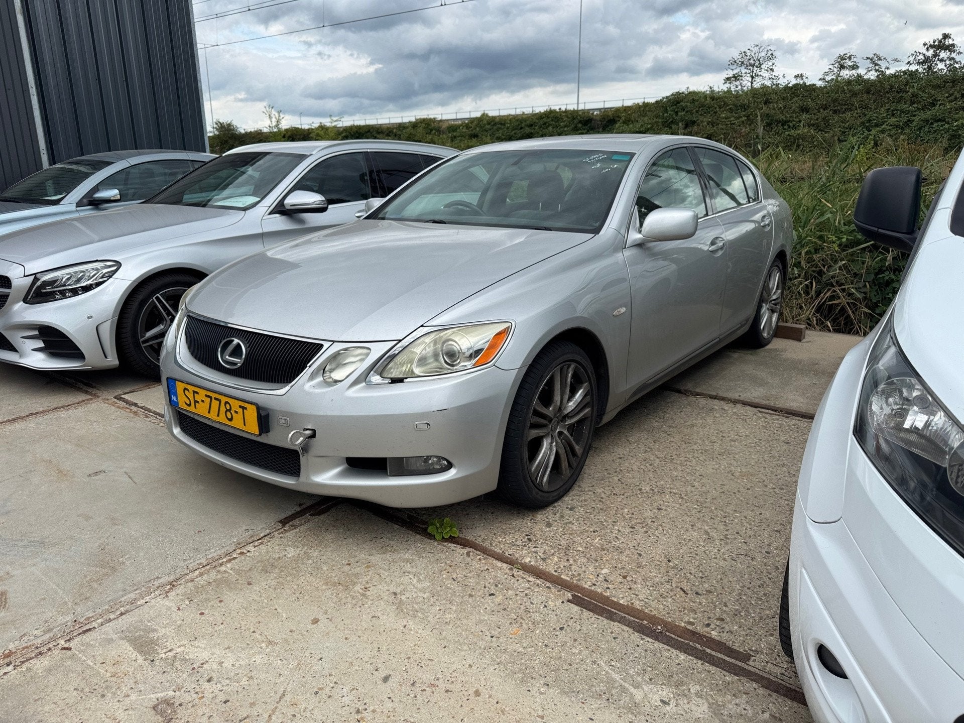 Lexus GS 450h Executive HYBRID STORING|Niet rijdbaar|Rechts, Auto's, Lexus, Achterwielaandrijving, Gebruikt, 2000 kg, Leder