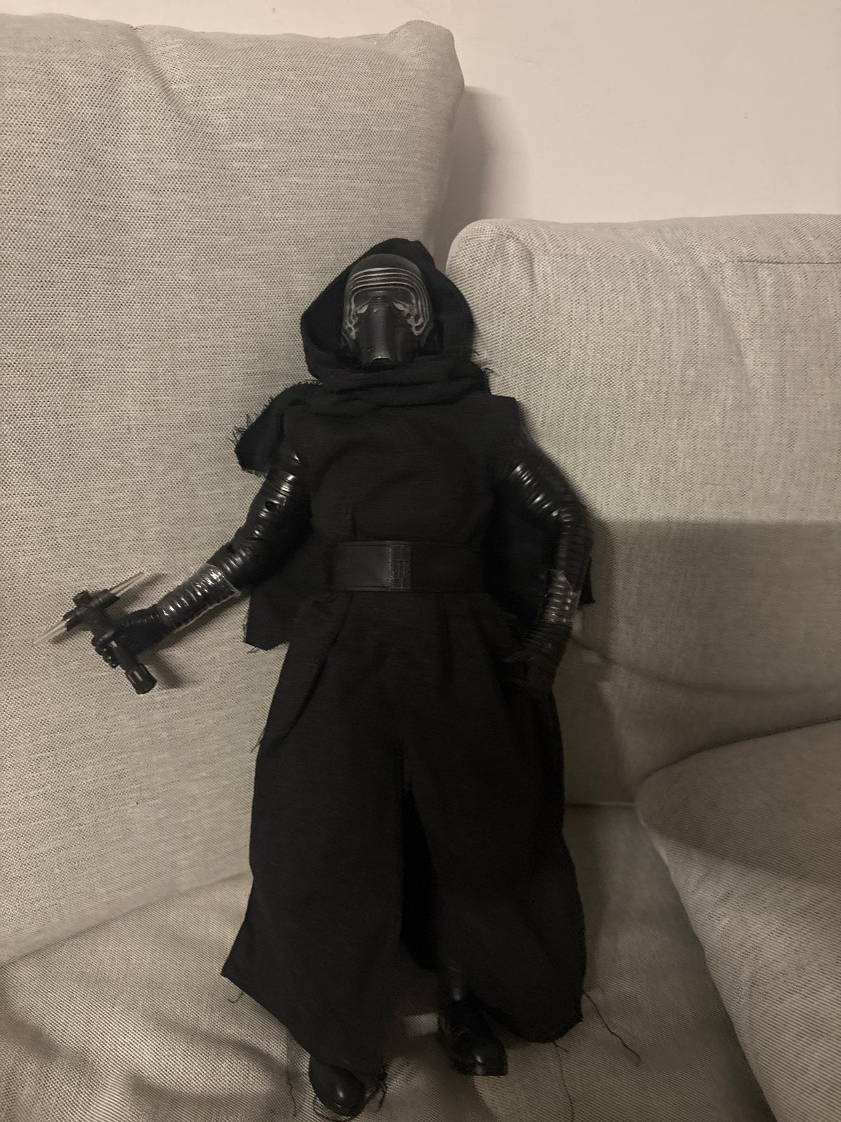 Kylo Ren Star Wars Figuur - Origineel met Batterijen 50 cm, Ophalen of Verzenden, Gebruikt