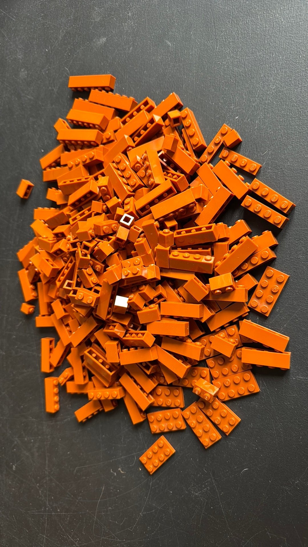 Lego Dark orange 291 blokjes, Ophalen of Verzenden, Gebruikt