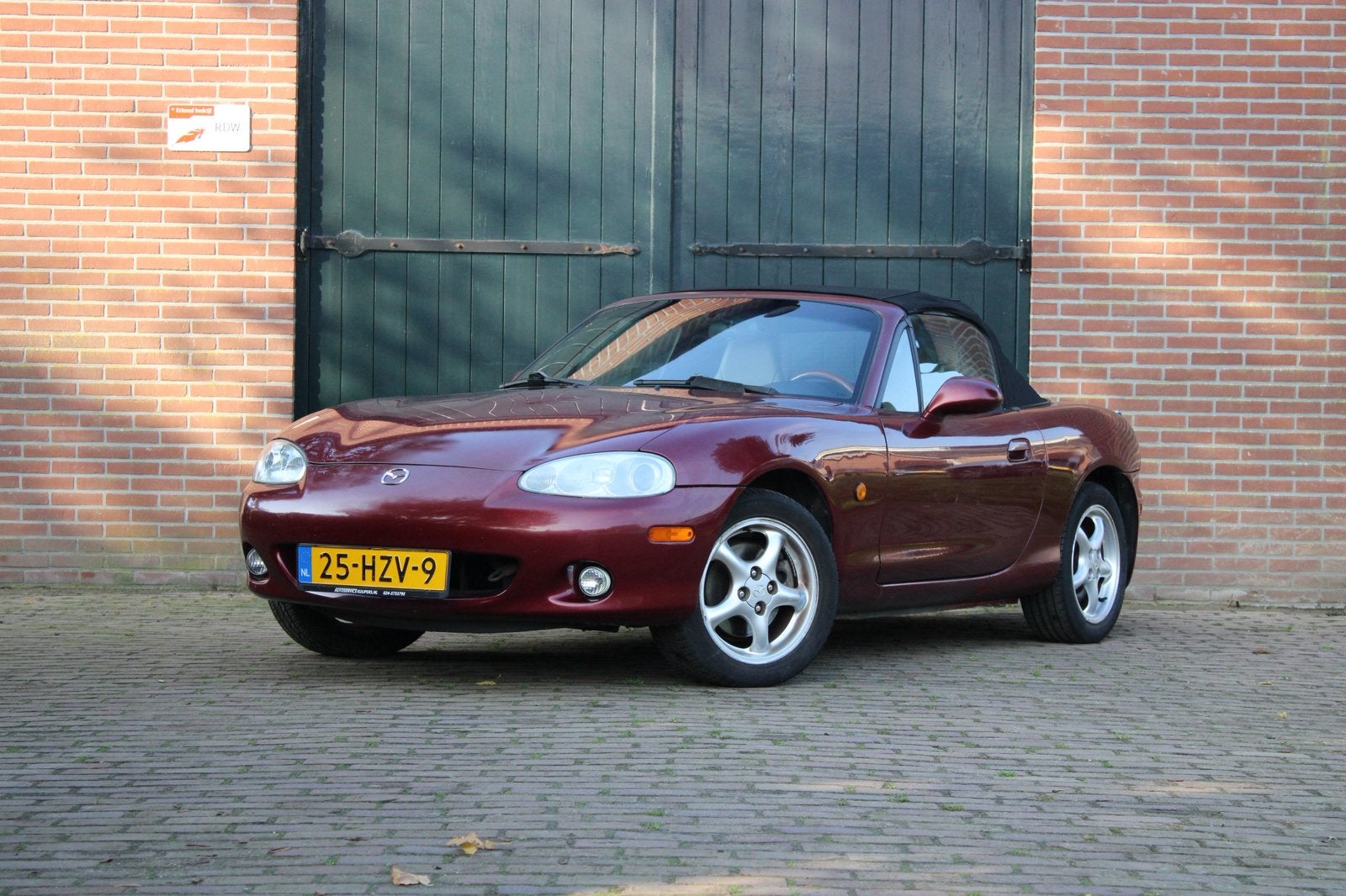 Mazda MX-5 NBFL / Memmories 2 / Zeldzaam! / Stoelverwarming, Auto's, 40 €/maand, 4 cilinders, Cabriolet, 1010 kg