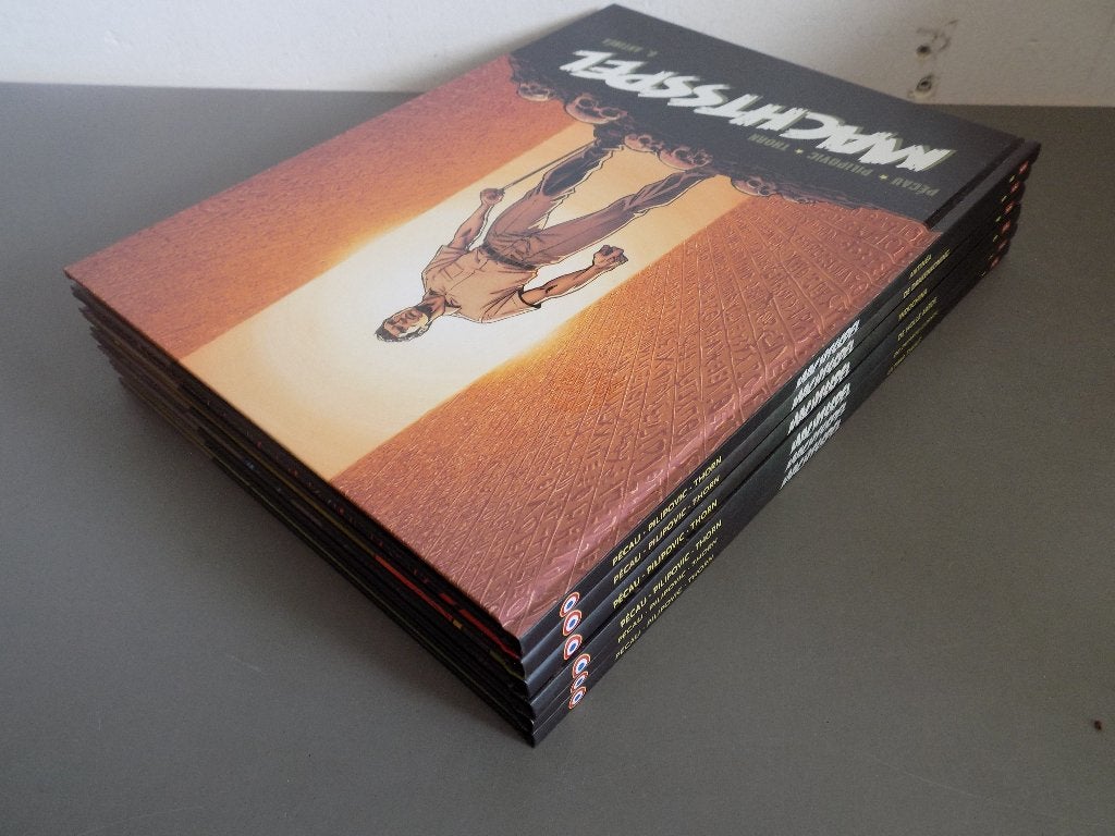 Machtsspel ~ Complete serie hardcovers 1 t/m 6 + 2 Box'n, Complete serie of reeks, Ophalen of Verzenden, Zo goed als nieuw