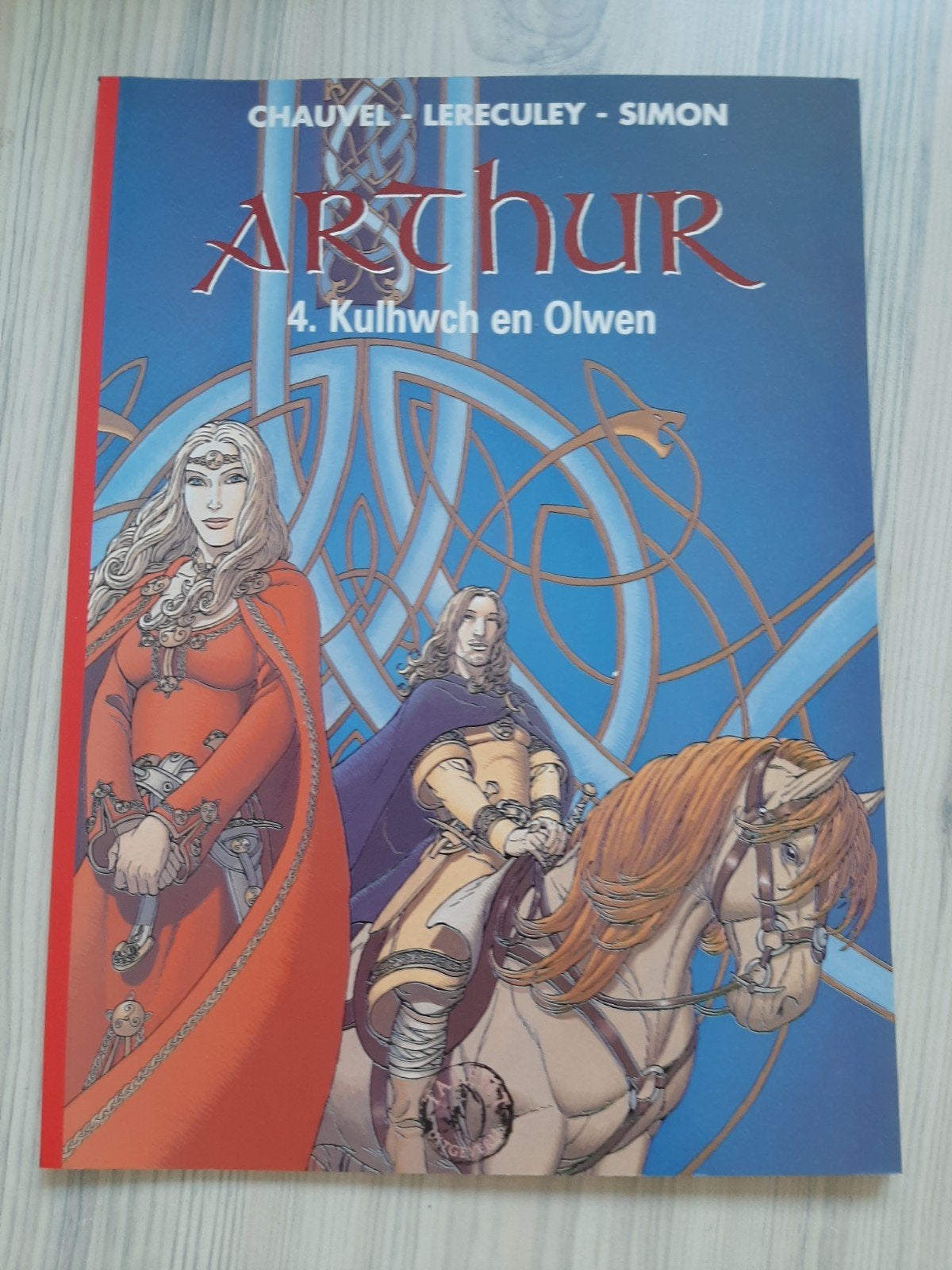 Arthur 4. Kulhwch en Olwen - Stripboek Chauvel Lereculey, Ophalen of Verzenden