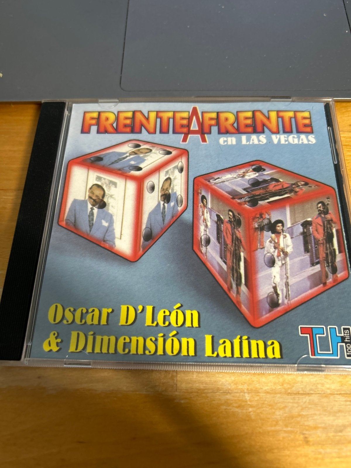 Oscar D'León & Dimensión Latina - Frente a Frente en Las Veg, Cd's en Dvd's, Cd's | Latin en Salsa, Ophalen of Verzenden, Salsa