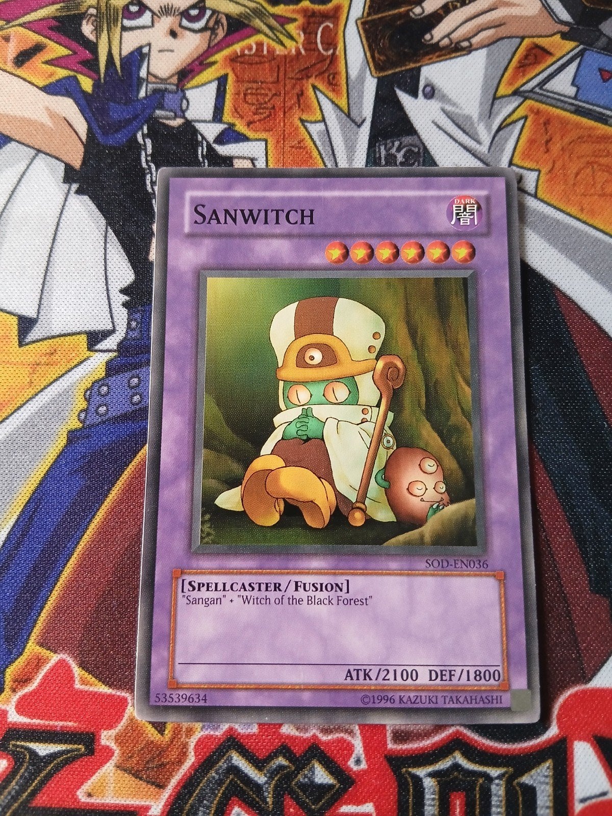 Sanwitch - SOD - Yu-Gi-Oh, Ophalen of Verzenden, Zo goed als nieuw