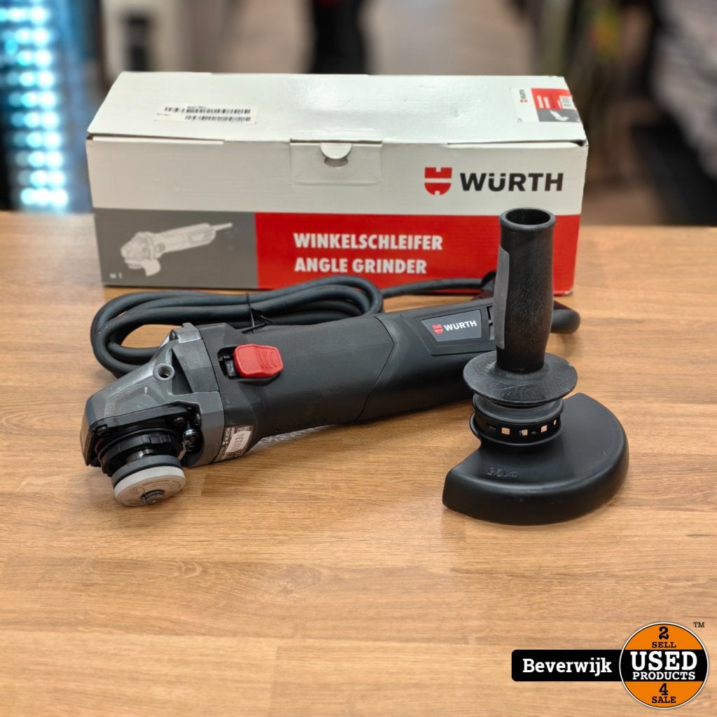Wurth Haakse slijpmachine EWS 14-125-EQ Universal - Netjes, Doe-het-zelf en Verbouw, Wurth, Gebruikt, Support@wurth.com, 74650 KÃ¼nzelsau
Germany