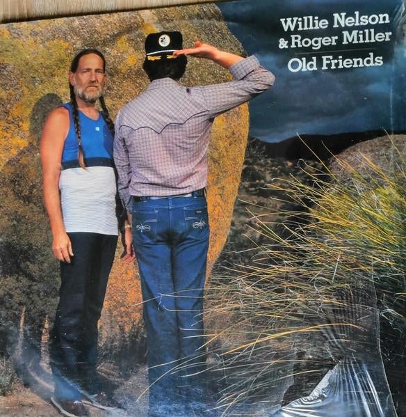 Willie Nelson & Roger Miller - Old Friends LP Vinyl, Ophalen of Verzenden, Gebruikt, 12 inch