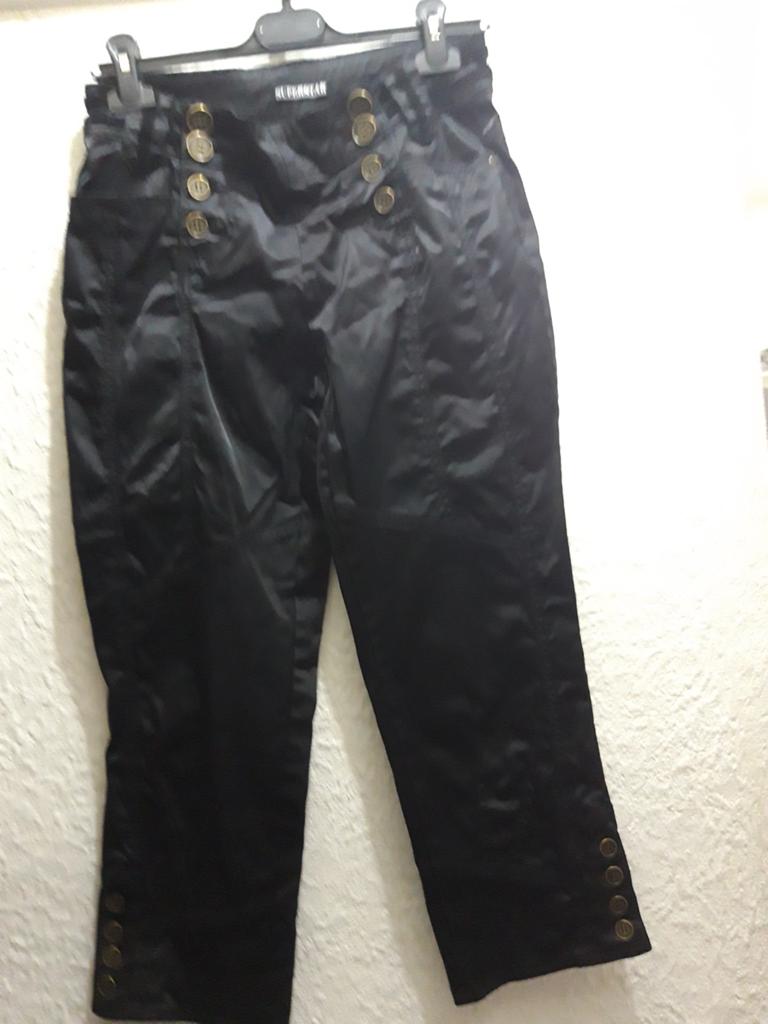 Nieuwe zwarte  dames glans broek merk super star, Ophalen of Verzenden, Nieuw, Maat 36 (S), Zwart