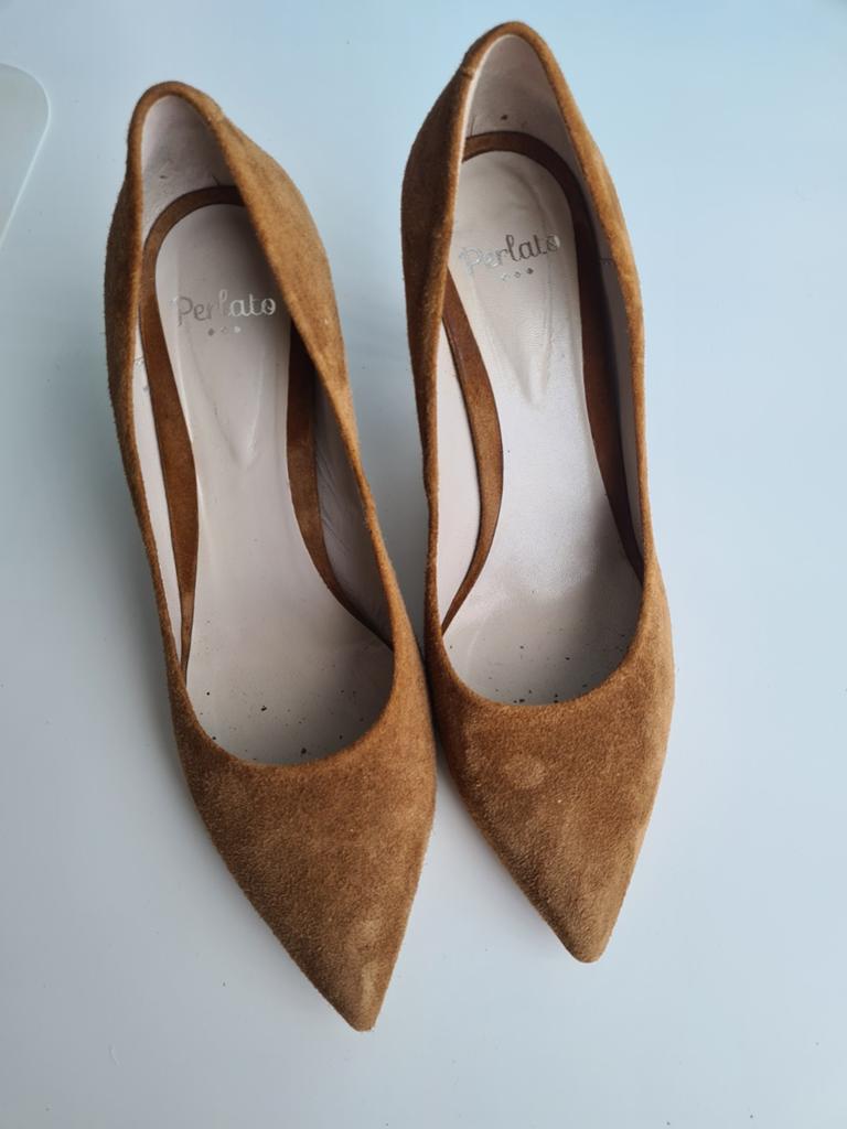 Mooie pumps, Bruin, Nieuw, Ophalen of Verzenden, Schoenen met hoge hakken