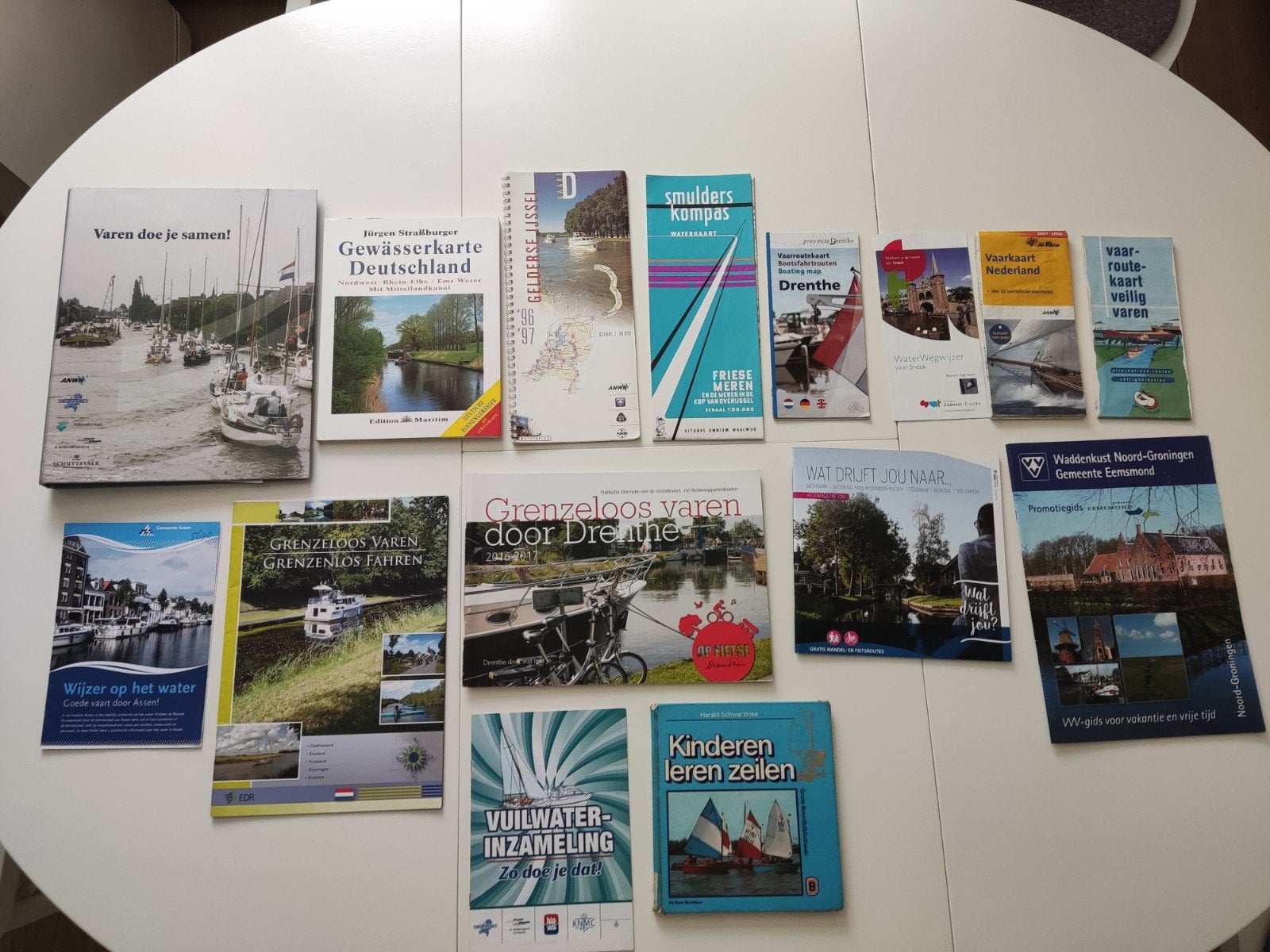 Waterkaarten en Informatie boekjes, Watersport en Boten, Navigatiemiddelen en Scheepselektronica, Ophalen of Verzenden, Gebruikt