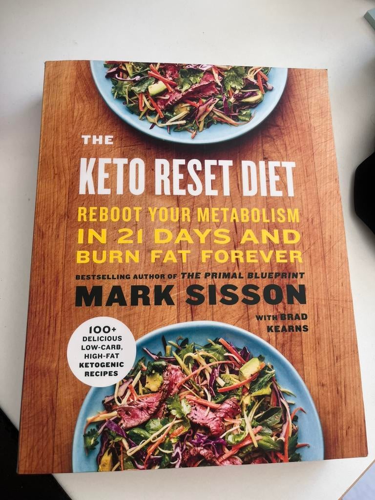 Mark Sisson - The keto reset diet, Ophalen of Verzenden, Zo goed als nieuw