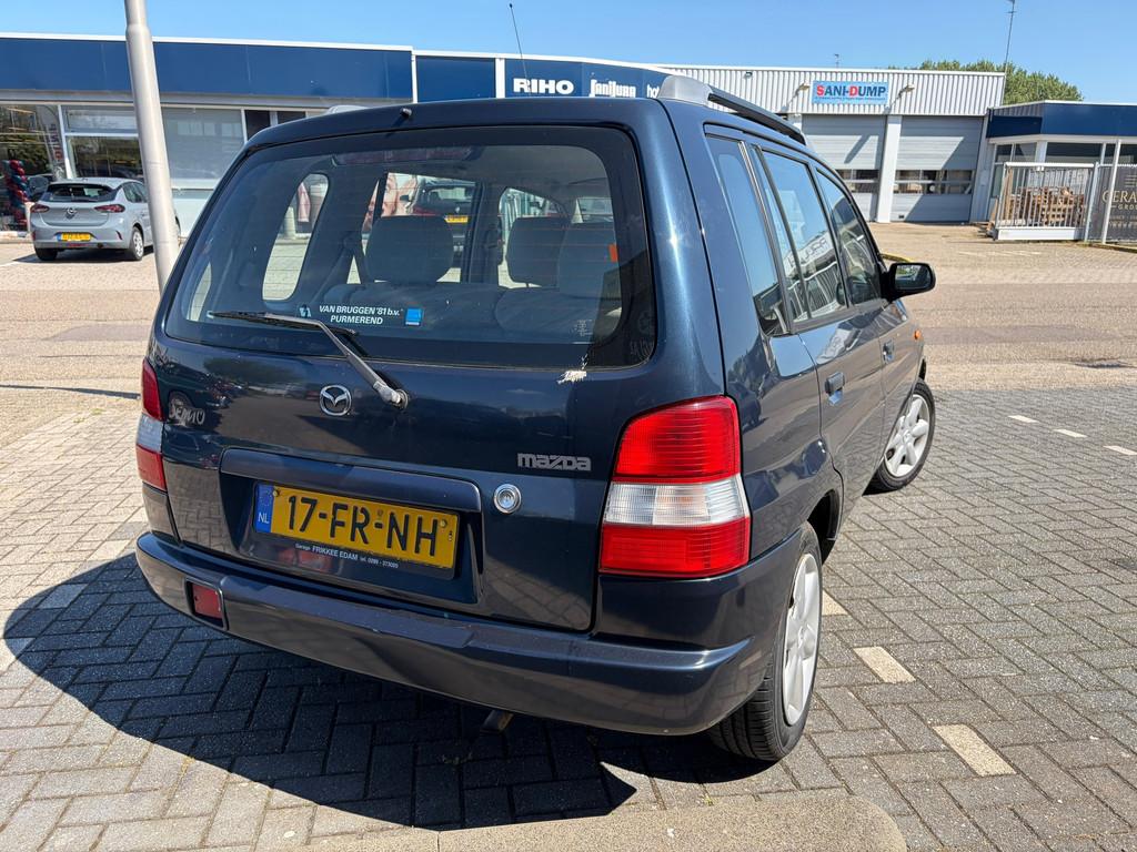 Mazda Demio 1.3 LX, 410 kg, 31 €/maand, Blauw, Bedrijf