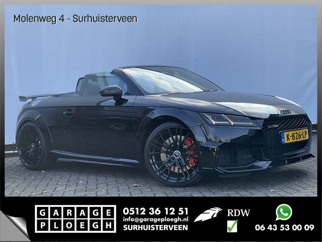 Audi TT Roadster TT RS 2.5 400pk 5-Cil Quattro B&O Camera St, Auto's, Audi, Bedrijf, Te koop, TT, 4x4, ABS, Achteruitrijcamera