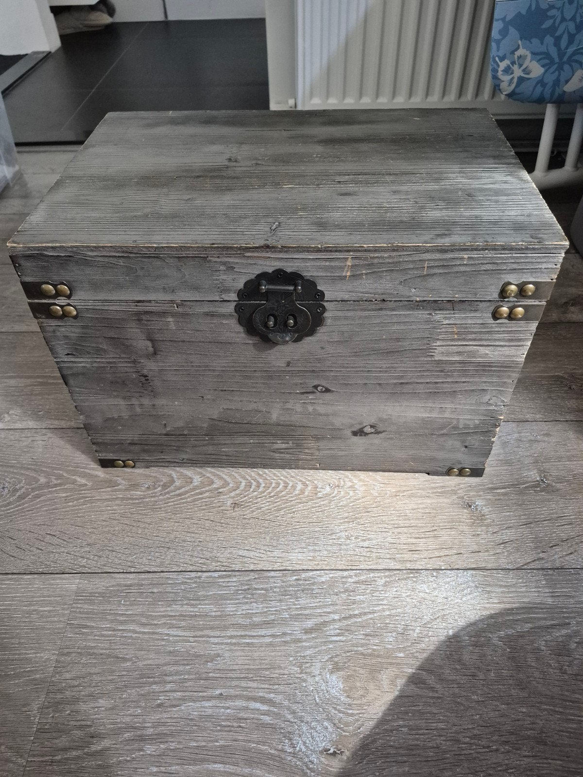 Houten opbergkist, Ophalen, Gebruikt, 50 tot 100 cm, Minder dan 50 cm