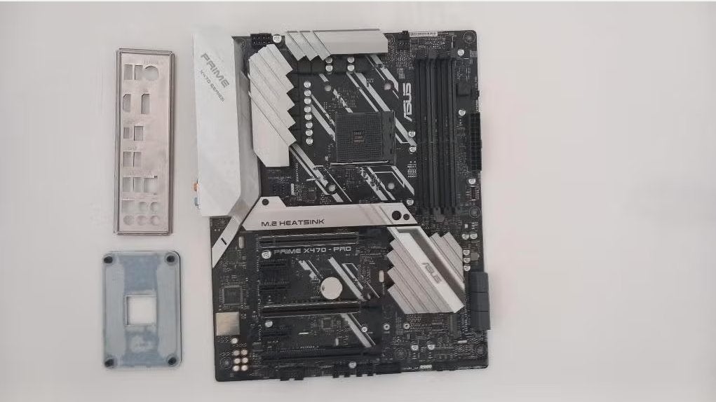 ASUS Prime X470-Pro, Computers en Software, Moederborden, DDR4, Ophalen of Verzenden, Zo goed als nieuw, Socket AM4