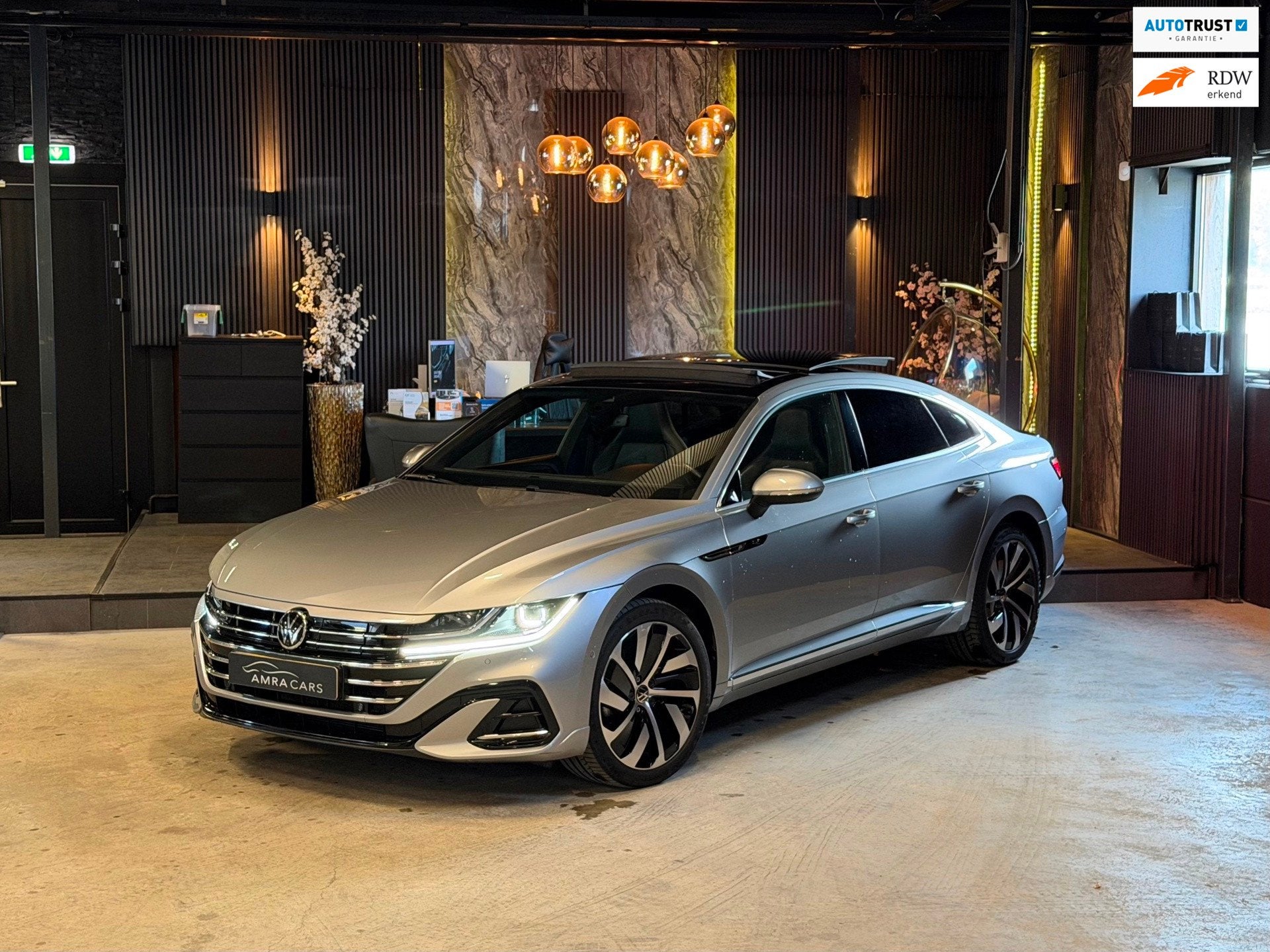 Volkswagen Arteon 1.4 TSI eHybrid R-Line Business+|PANO|FULL, Auto's, Arteon, Gebruikt, Euro 6, Hybride Elektrisch/Benzine