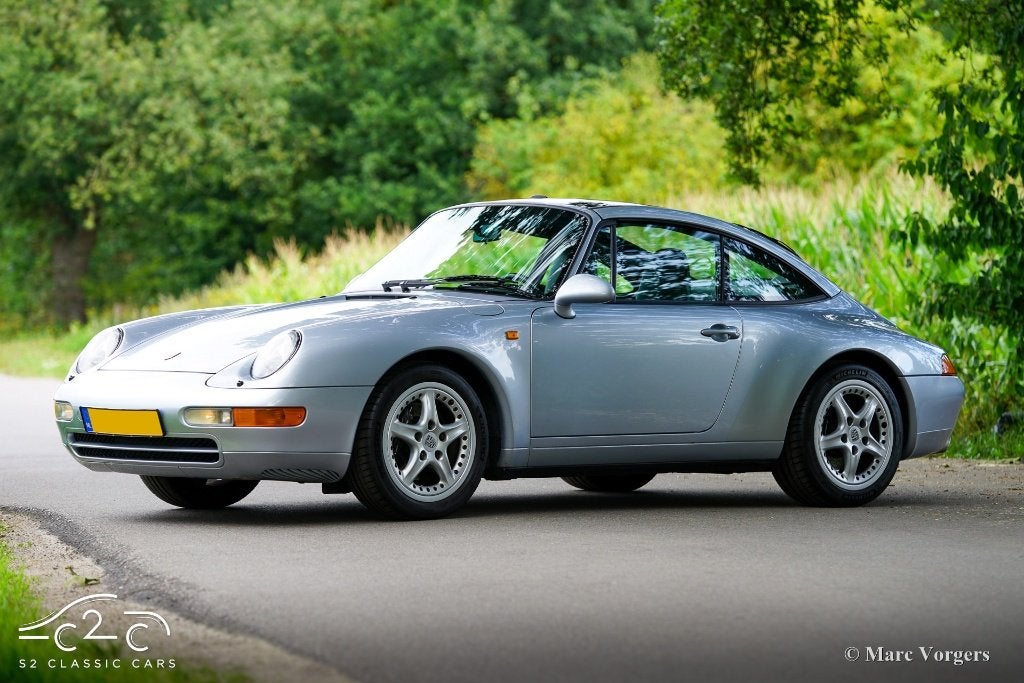 Porsche 911 Carrera Targa 993 uit 1996, Auto's, Zwart, Overige carrosserieën, 4 stoelen, 3600 cc