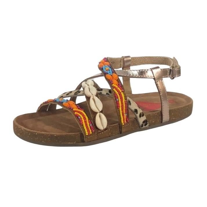 SHOESME maat 25 lerensandaal goud schelpjes - SUPER SALE, Schoenen, Nieuw, Info@shoesme.nl, Shoesme
