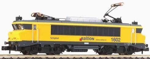 Fleischmann 93 7362 Elektrolok 1602, Railion ´Schiphol´, Hobby en Vrije tijd, Modeltreinen | N-Spoor, Trix, Analoog, Nieuw, Ophalen of Verzenden