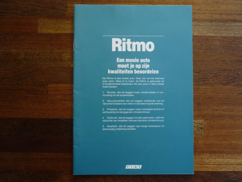 Fiat Ritmo (1982), Ophalen of Verzenden, Nieuw, Overige merken