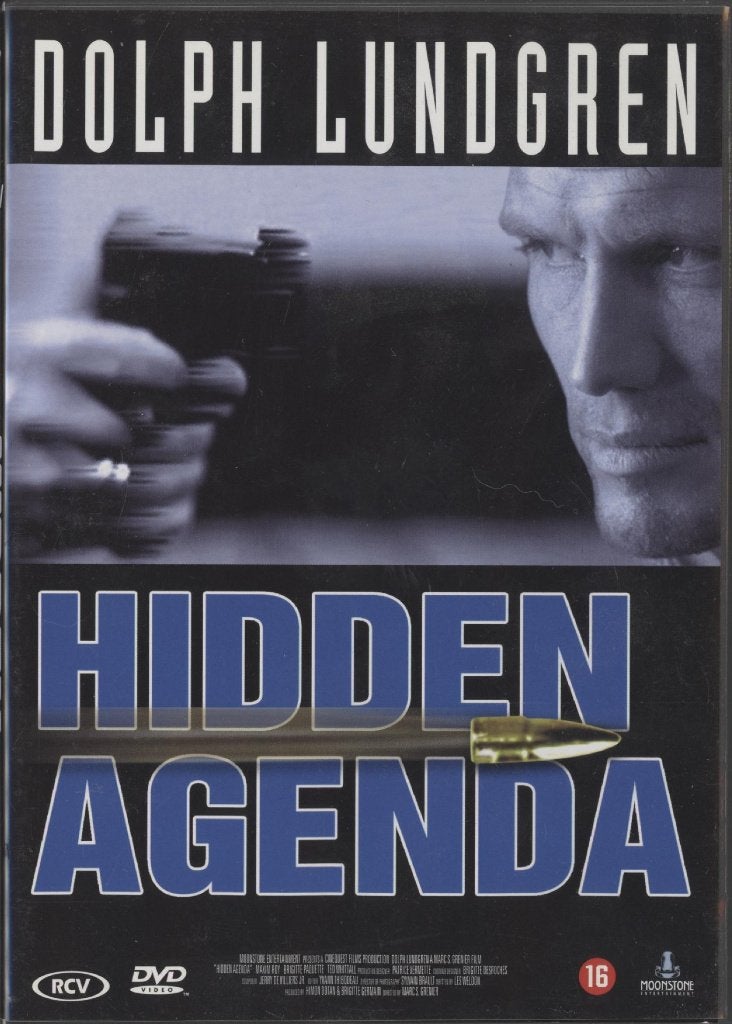 39) Hidden Agenda: met Dolph Lundgren, Vanaf 16 jaar, Ophalen of Verzenden, Gebruikt, Actiethriller