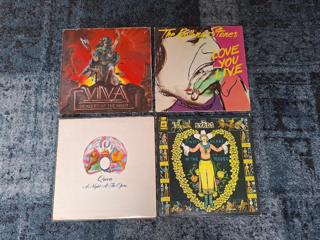Partij albums - Rock, Pop, Punk, Hardrock, Metal, vinyl, LP, Cd's en Dvd's, Vinyl | Pop, Ophalen, Gebruikt, 1970 - 1979, Originele persing