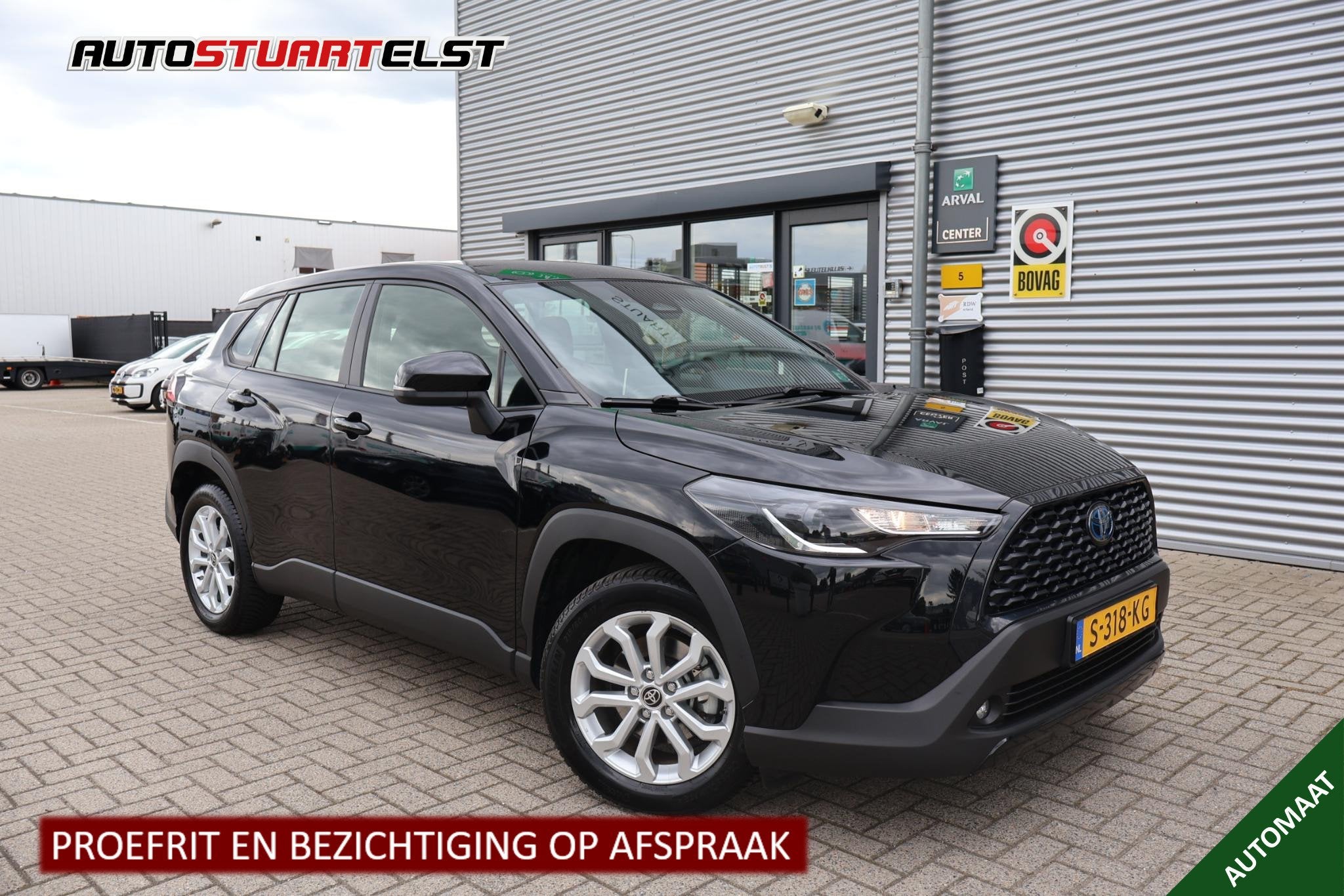 Toyota Corolla Cross 2.0 High Power Hybrid Active 1e Eigenaa, Dealer onderhouden, Stof, Gebruikt, 4 cilinders