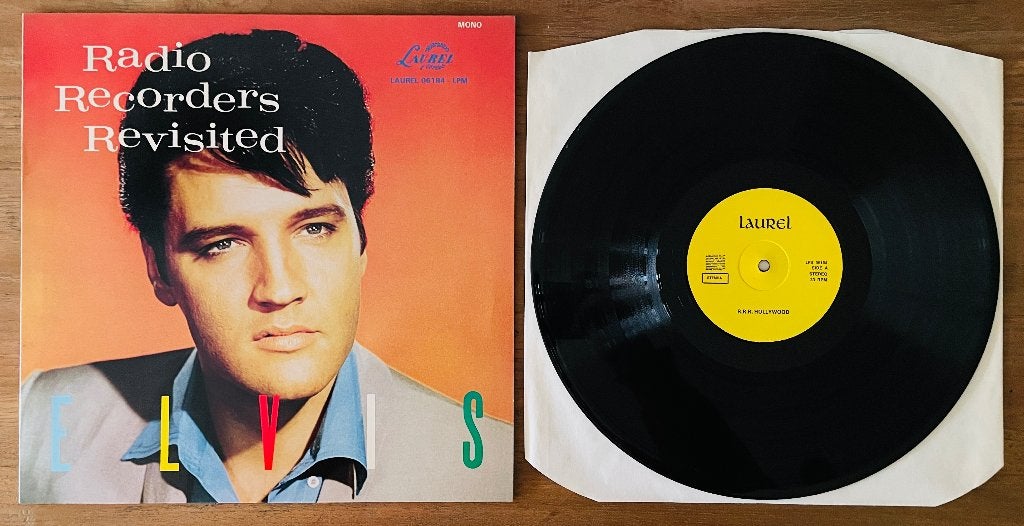 Elvis - Radio Recorders Revisited - Import LP - 1983 (MINT), LP, Import, Zo goed als nieuw, 12 inch