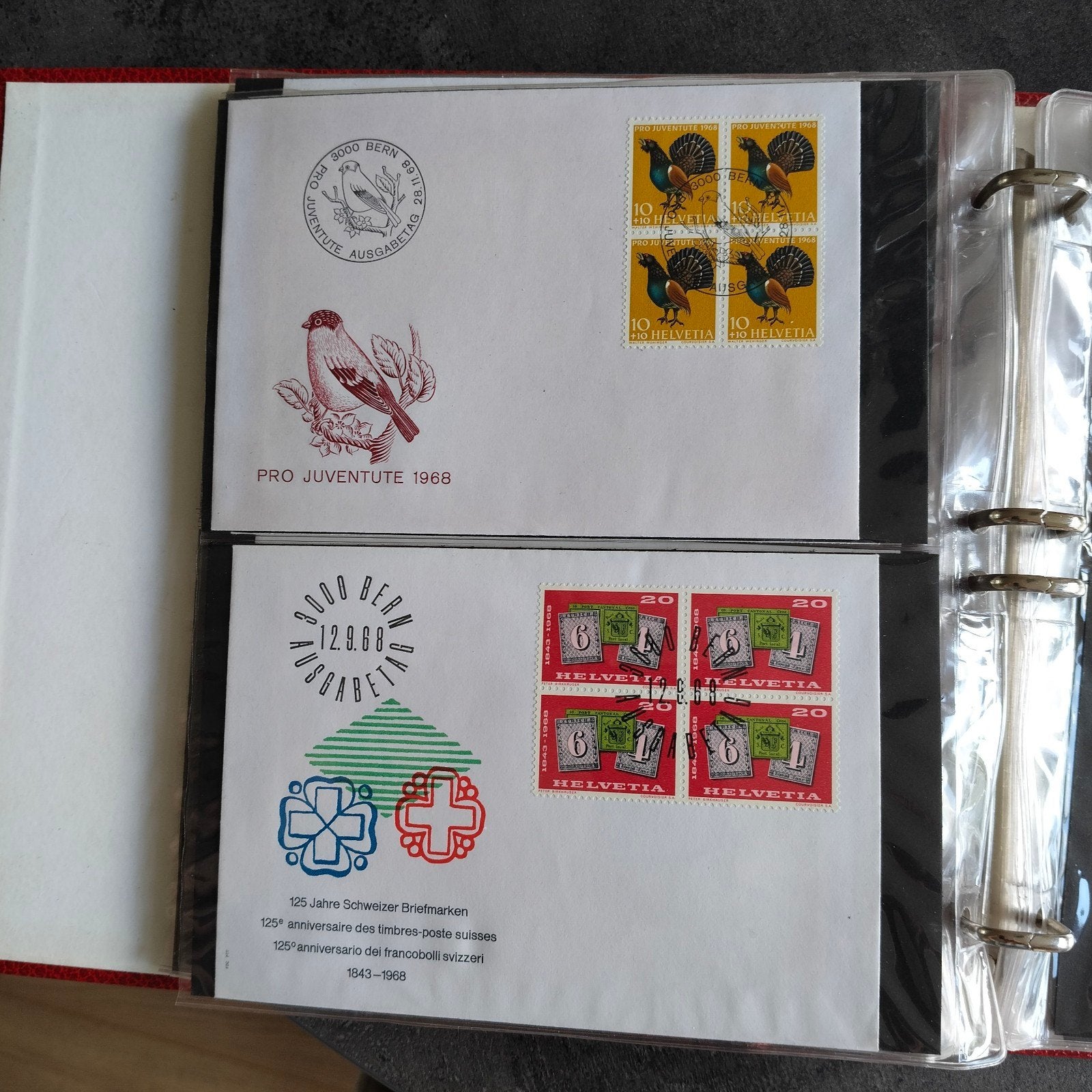 Verzameling Zwitserse Eerste Dag Enveloppen 1881-1973, Postzegels en Munten, Ophalen of Verzenden