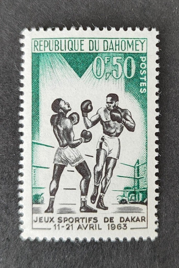 Dahomey 0509001 boksters, Ophalen of Verzenden, Postfris, Sport