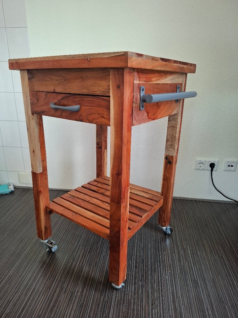 Keuken trolley, Ophalen, Gebruikt, 50 tot 100 cm, Minder dan 100 cm
