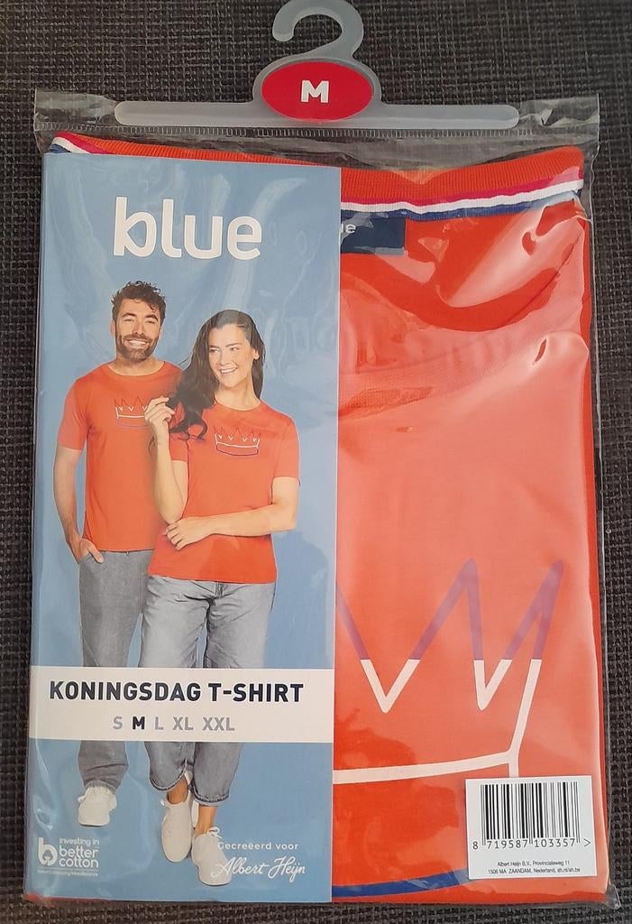 Oranje shirt koningsdag maat M, Maat 38/40 (M), Oranje, Ophalen of Verzenden, Zo goed als nieuw