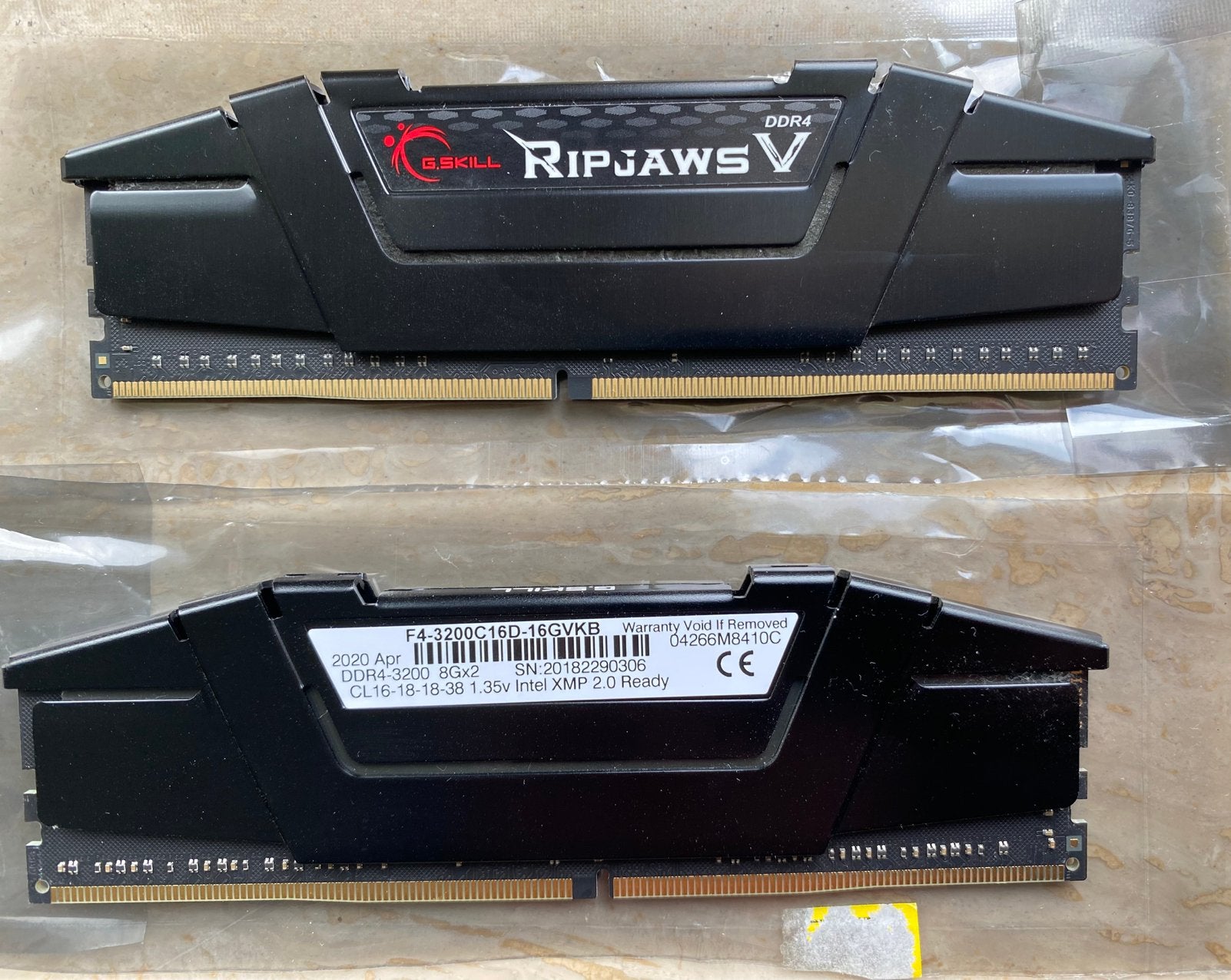 G.Skill Ripjaws V 16 GB geheugen DDR4-3200 (2x 8 GB), Ophalen, DDR4, Zo goed als nieuw, Desktop