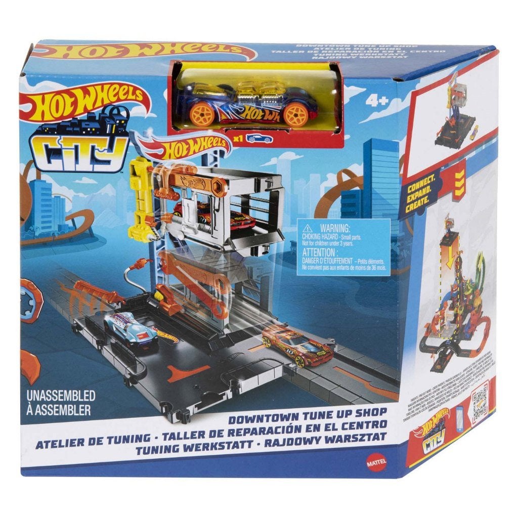 Hotwheels: Downtown Tune Up Shop, ., Nieuw, Ophalen of Verzenden, .