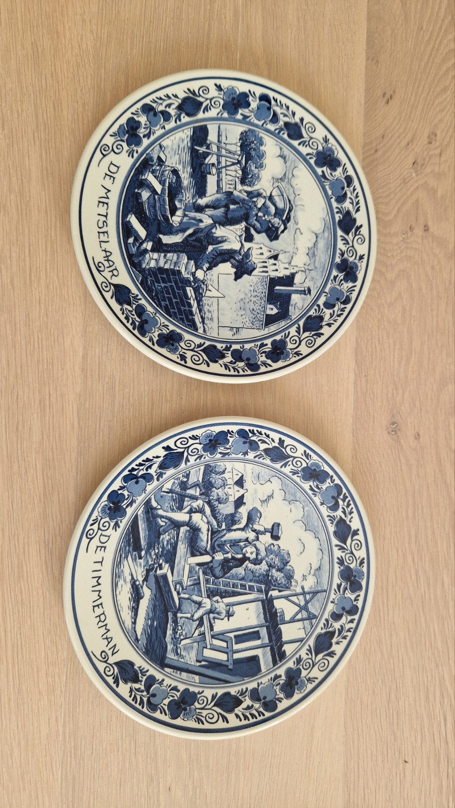 Delfts Blauw wandborden Koninklijke Goedewaagen Holland- De, Ophalen