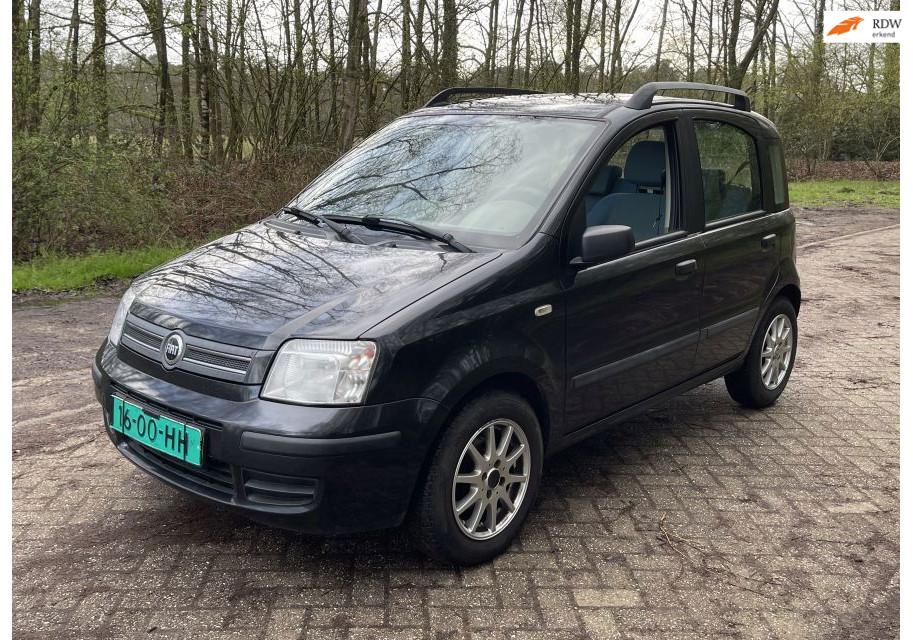 Fiat Panda 1.2 Nieuwe APK Inruil is mogelijk, Auto's, Fiat, Gebruikt, Zwart, Bedrijf, Handgeschakeld