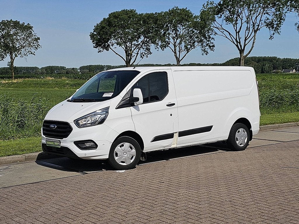 FORD TRANSIT CUSTOM 300 2.0tdci, Auto diversen, Schadeauto's, Overige carrosserieën, Wit, Ford, Handgeschakeld