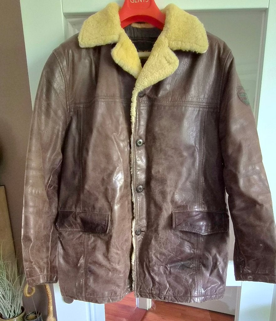 Pall Mall American Classic Leren Jas – Maat XL, Kleding | Heren, Jassen | Winter, Bruin, Maat 56/58 (XL), Pall Mall, Ophalen of Verzenden