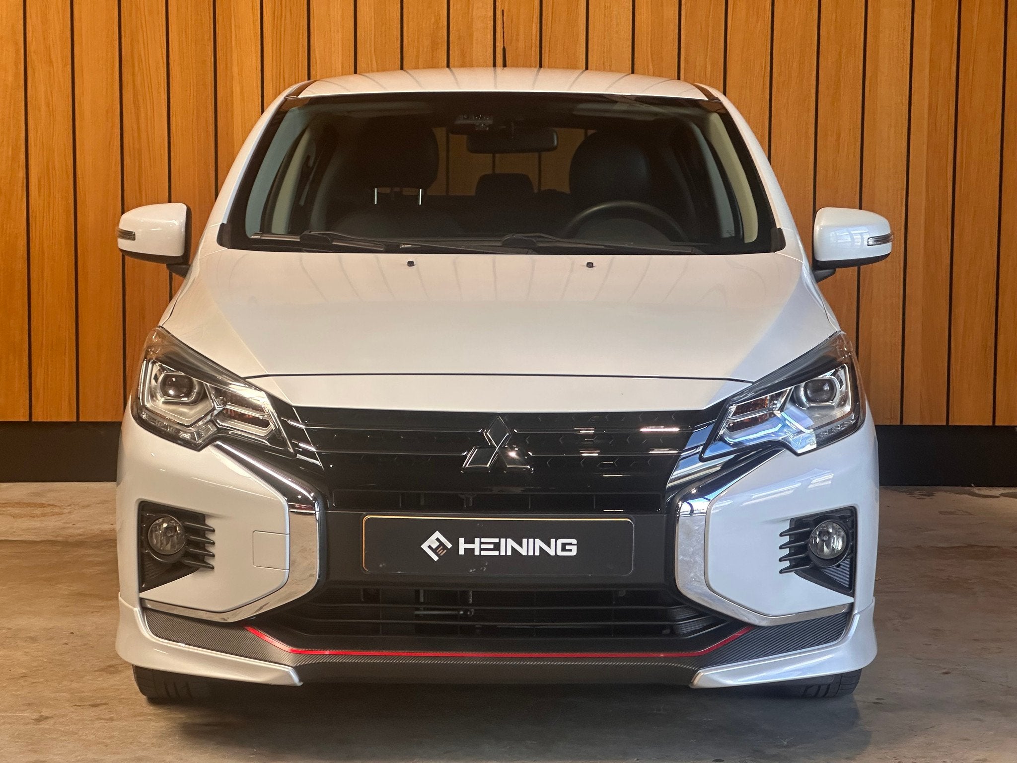 Mitsubishi Space Star 1.2 Instyle, Gebruikt, Leder en Stof, Wit, Origineel Nederlands