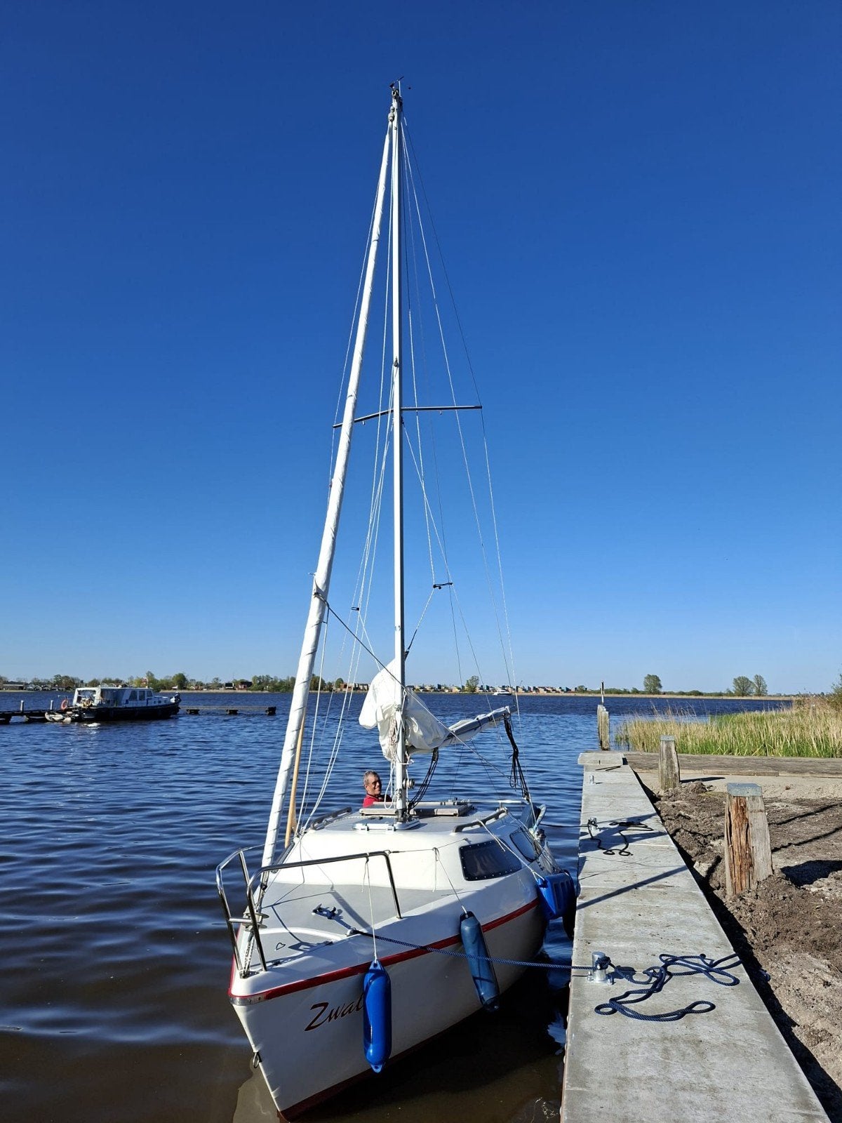 prachtige Relaxon 650 met zgan pega wegtrailer, Ophalen, Overige merken, Zo goed als nieuw, 2 m