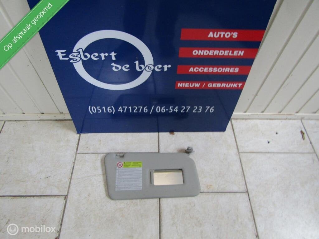 Zonneklep opel agila suzuki swift & splash links en rechts, Auto-onderdelen, Gebruikt, Opel, Ophalen of Verzenden, Opel