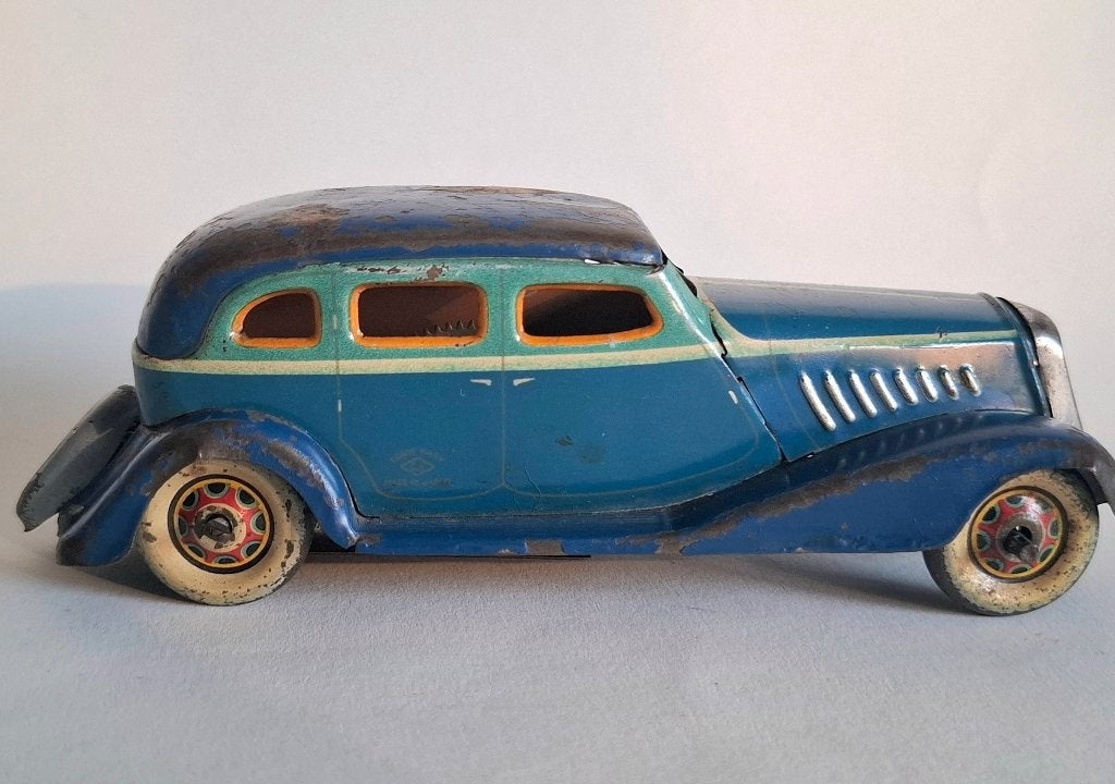 Blikken auto made in Japan, Ophalen of Verzenden
