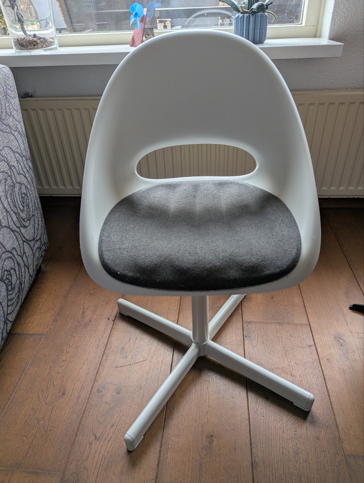 Ikea Kinderstoel/bureaustoel Loberget/Sibben, Ophalen, Wit