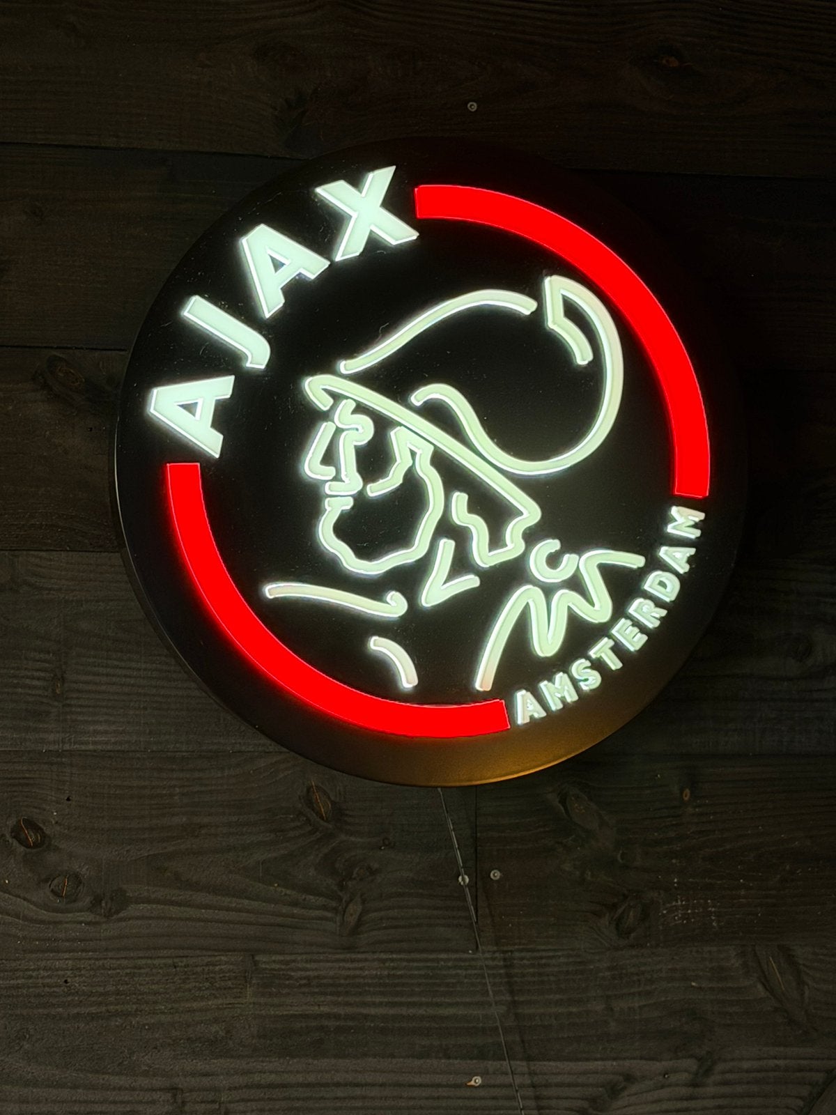 Ajax lichtbak met ledverlichting, Ophalen, Lichtbak of (neon) lamp