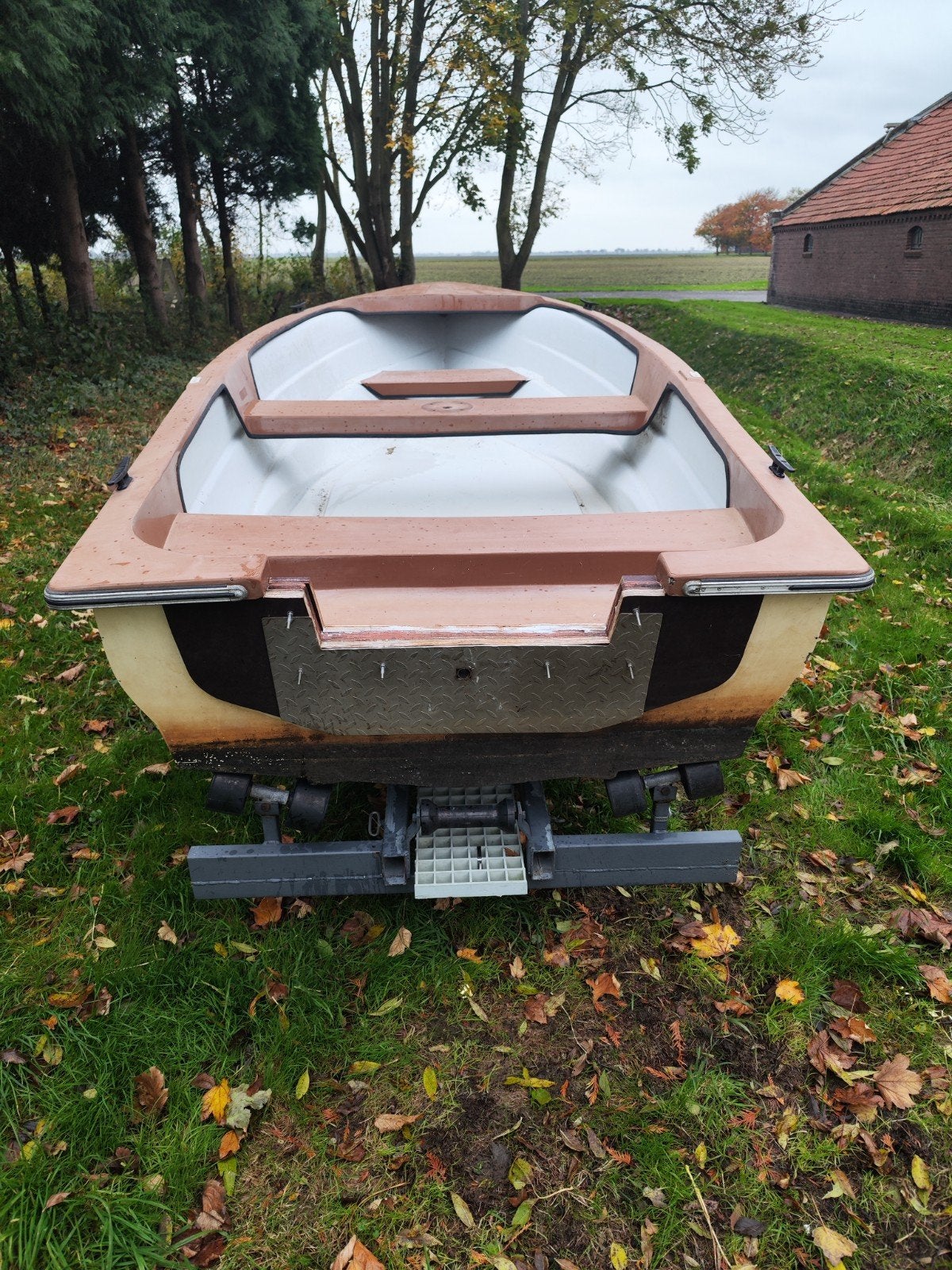 Placom 390 met antlanta kniktrailer en eventueel motor, Gebruikt, 5 tot 10 pk, Viertaktmotor, Ophalen of Verzenden