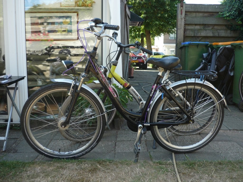 2x gazelle 26 inch, orange junior + whale beide met nexus, Terugtraprem, Gebruikt, Versnellingen, Ophalen